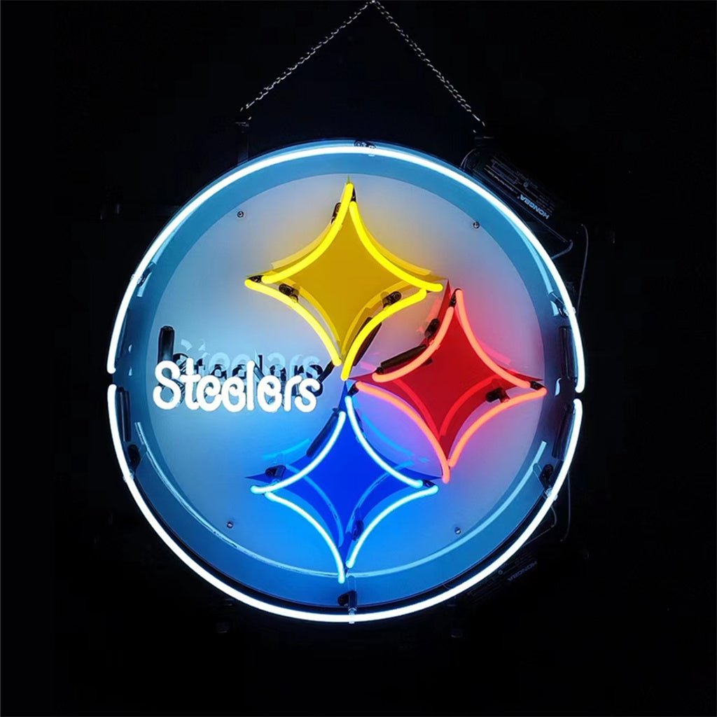 Pittsburgh Steelers Football Logo Neon Signs - Club Rehab
