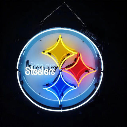 Pittsburgh Steelers Football Logo Neon Signs - Club Rehab