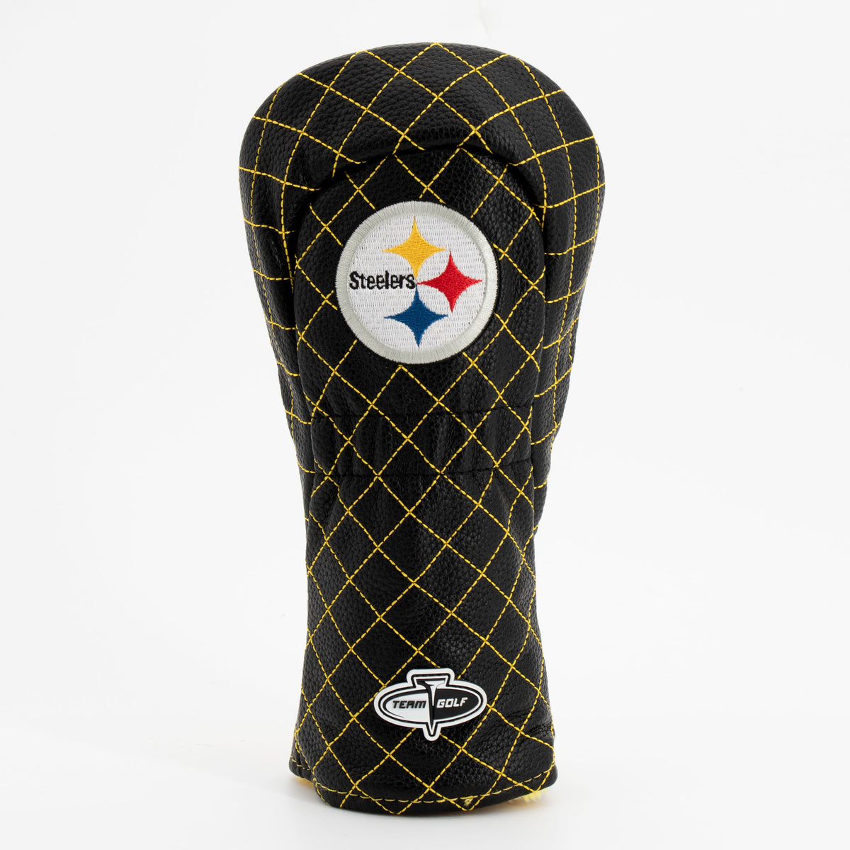 Pittsburgh Steelers Solid Fairway quilted headcover, back view
