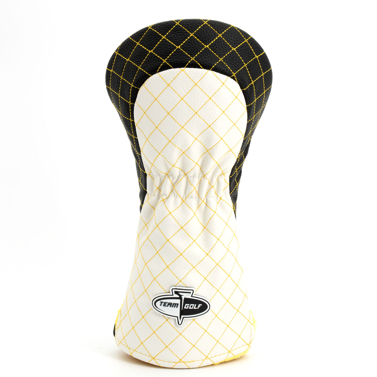 Pittsburgh Steelers Striped Driver quilted headcover, back view