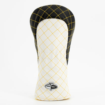Pittsburgh Steelers Striped Fairway quilted headcover, back view