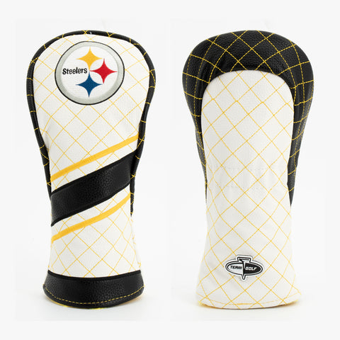 Pittsburgh Steelers Gesteppte Fairway-Schlägerhaube mit Streifen