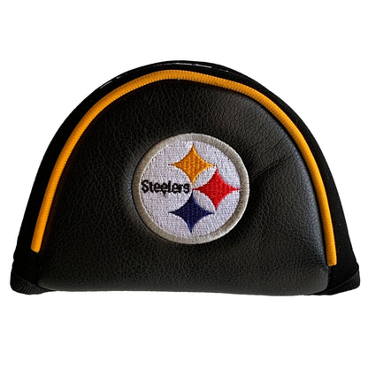 Pittsburgh Steelers Vintage NFL Headcovers - Mallet Putter - Club Rehab