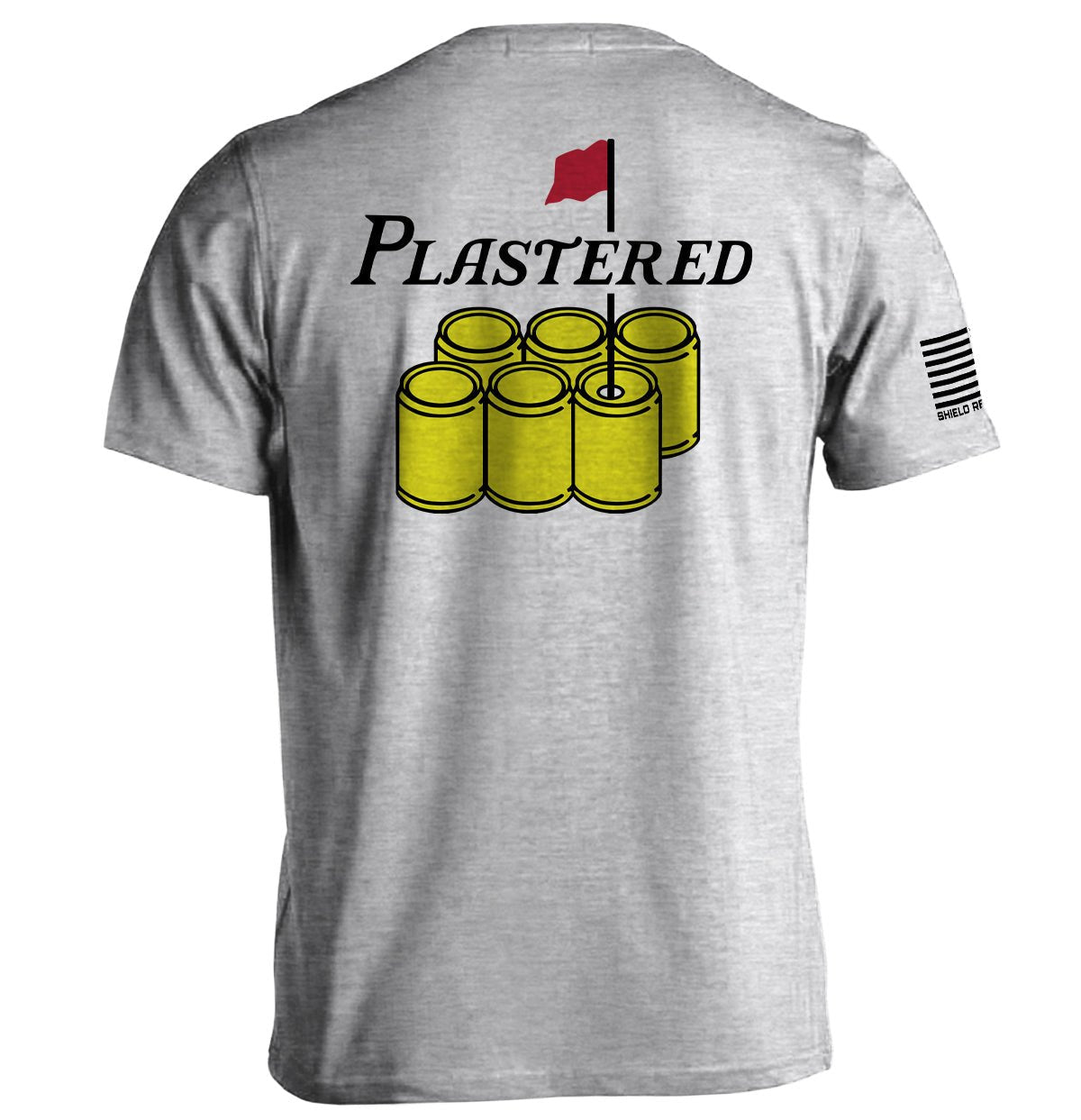 Plastered Logo - Tee Sport Grey - Club Rehab