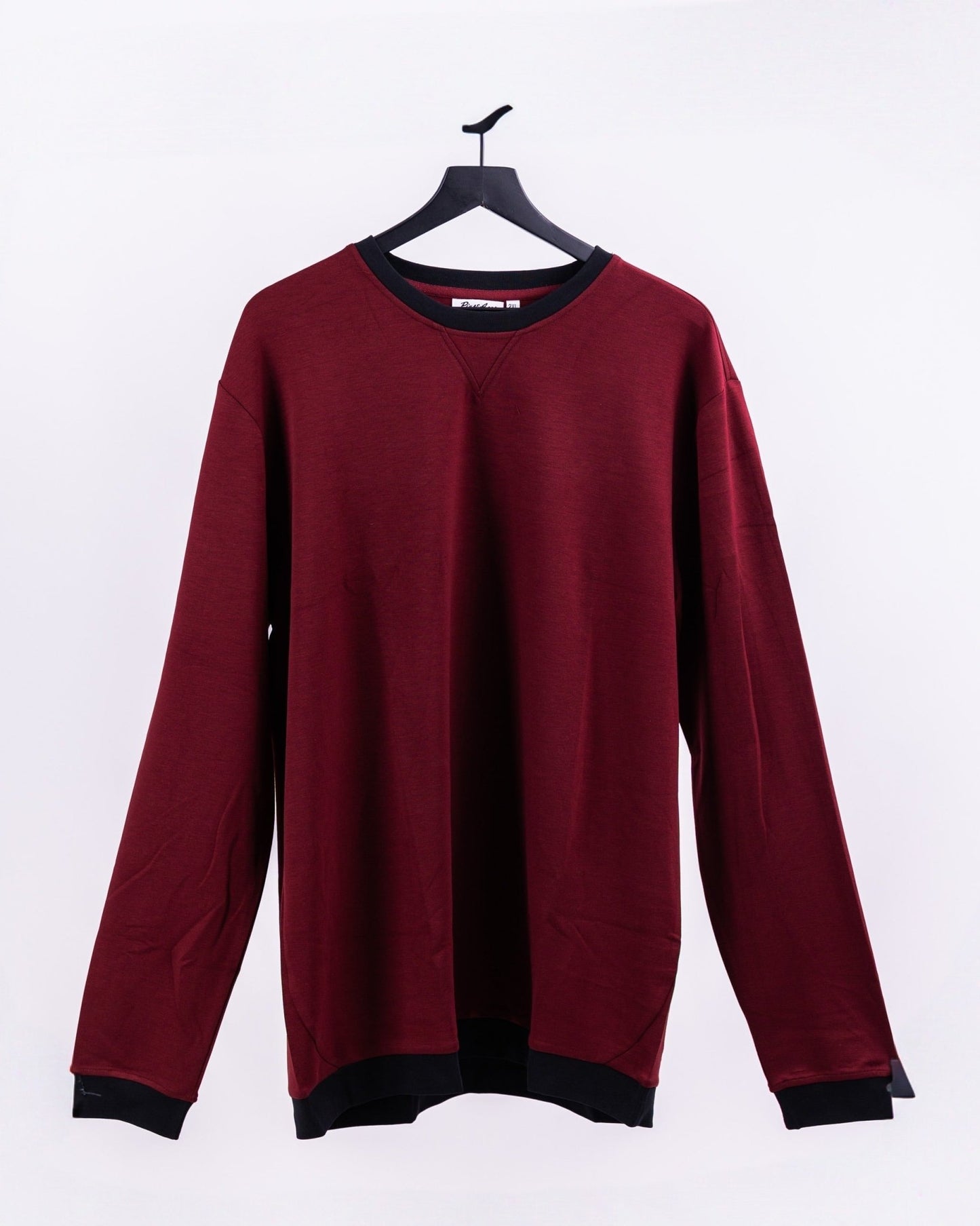 Player Preferred™ Crewneck - Merlot - S - Club Rehab