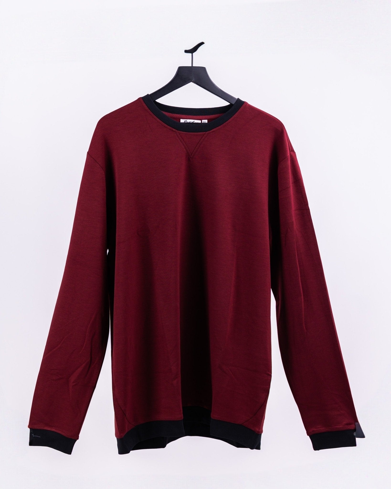 Player Preferred™ Crewneck - Merlot - S - Club Rehab