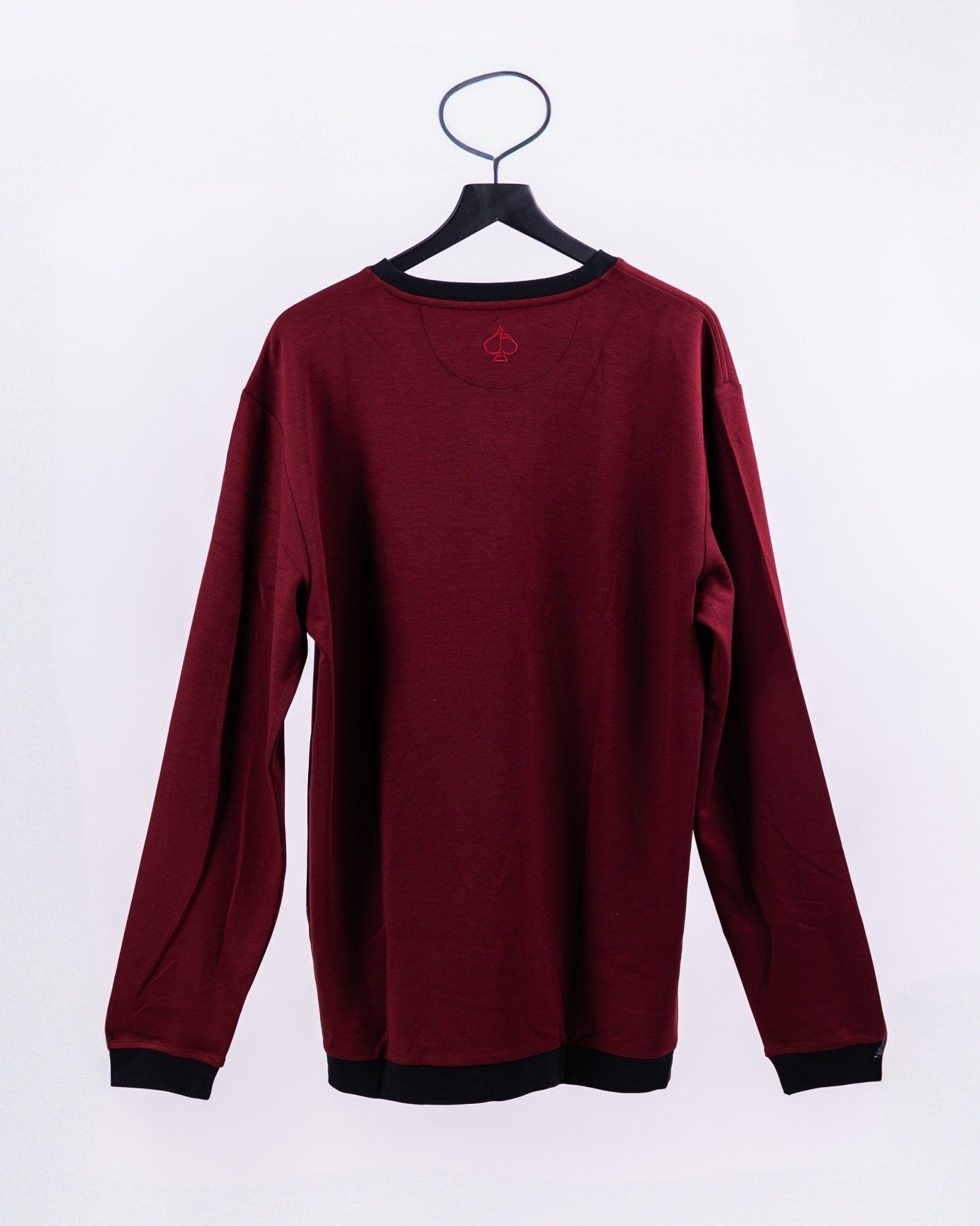 Player Preferred™ Crewneck - Merlot - S - Club Rehab