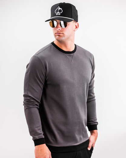 Player Preferred™ Crewneck - Slate Grey - S - Club Rehab