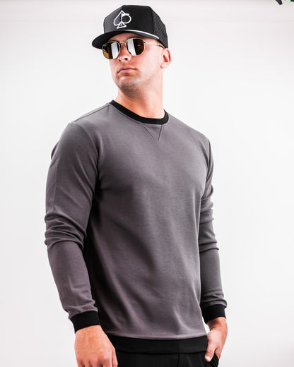 Player Preferred™ Crewneck - Slate Grey - S - Club Rehab