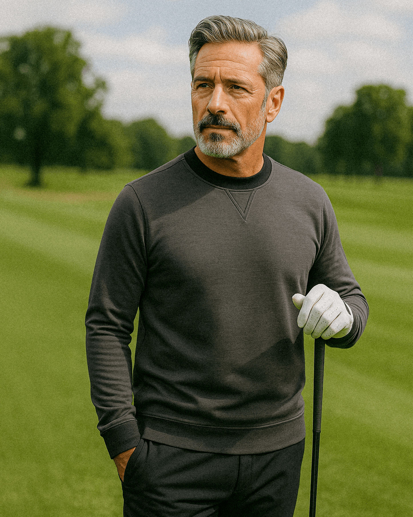 Player Preferred™ Crewneck - Slate Grey - S - Club Rehab