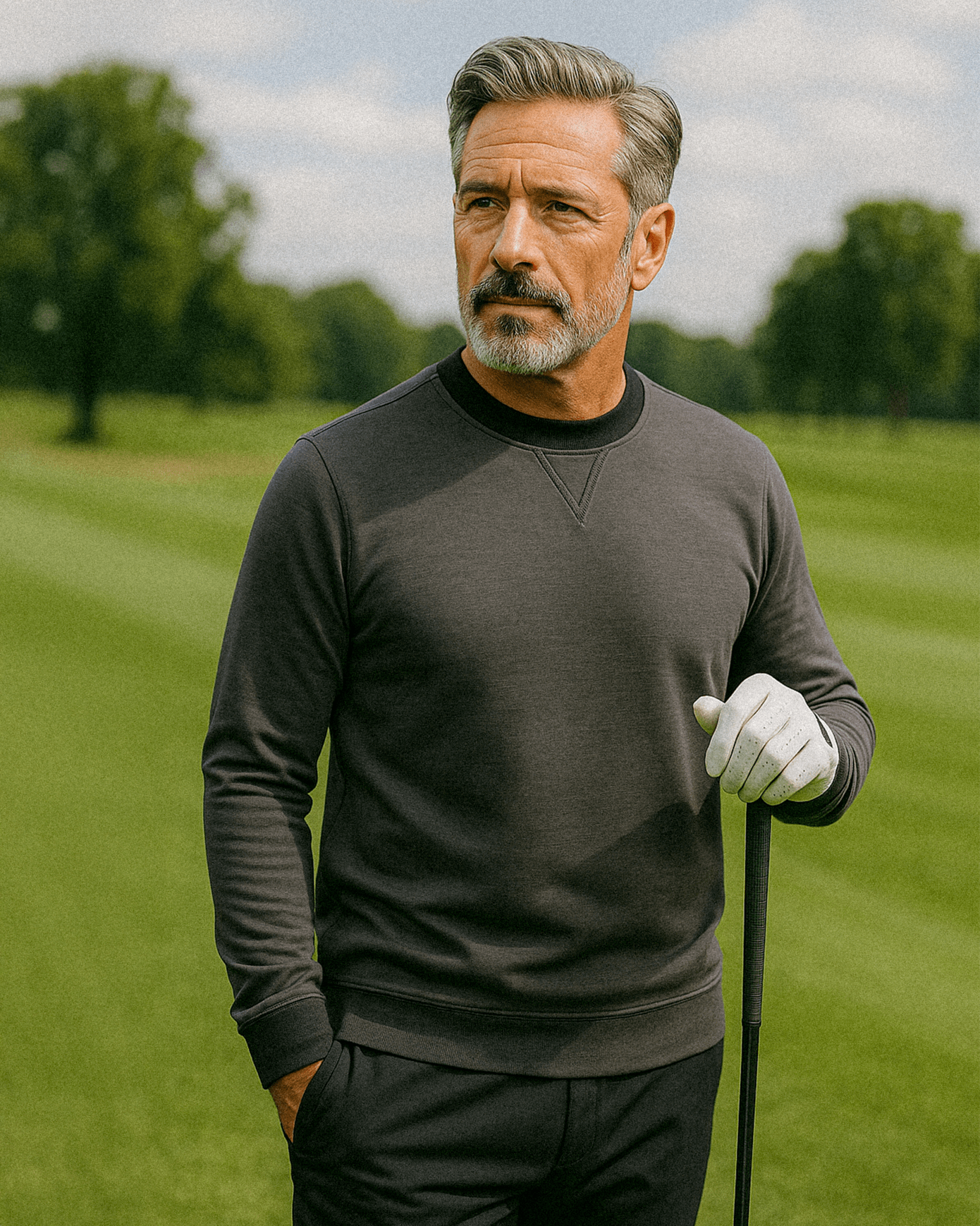 Player Preferred™ Crewneck - Slate Grey - S - Club Rehab