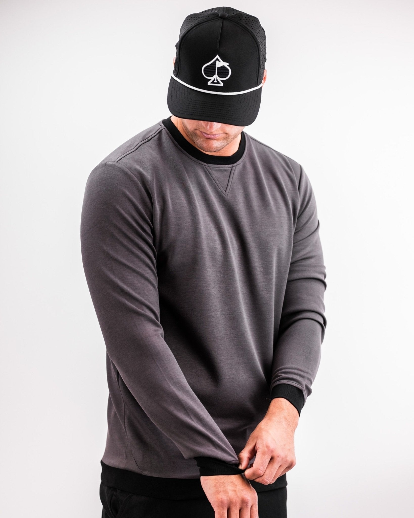 Player Preferred™ Crewneck - Slate Grey - S - Club Rehab