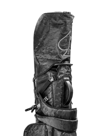 Player Preferred™ Golf Bag - Black Camo - 14-Way - Club Rehab