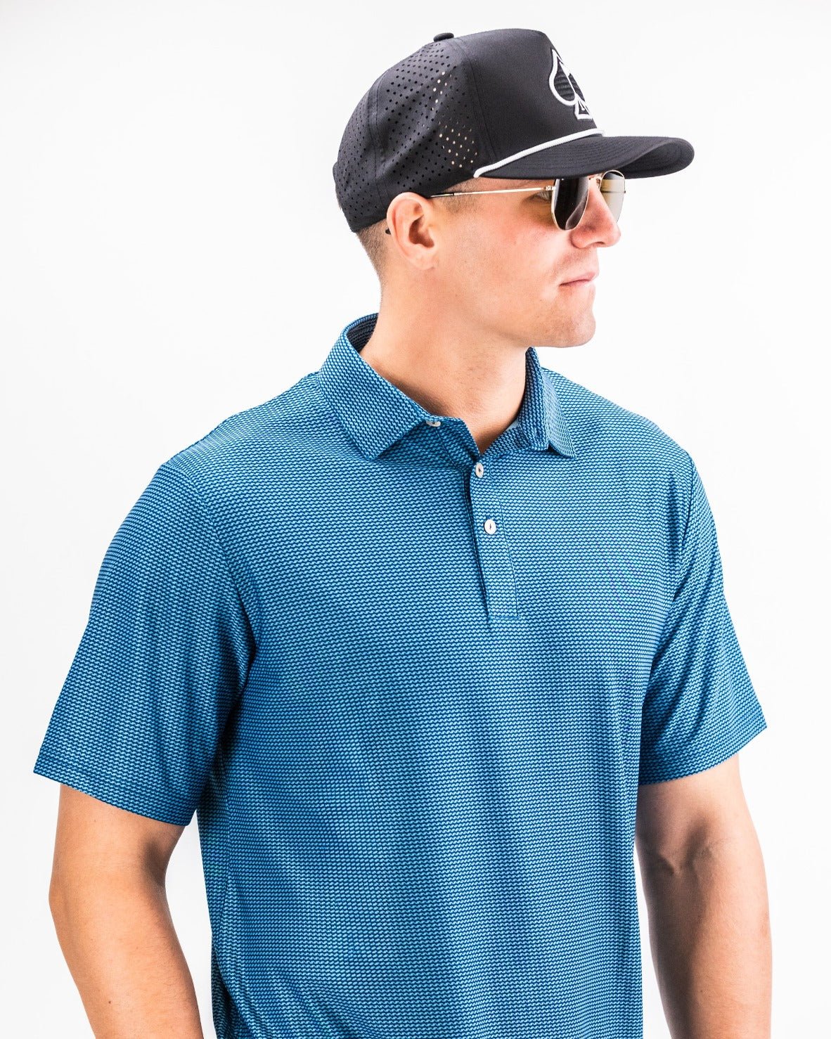 Player Preferred™ Polo - Ocean Wave - S - Club Rehab