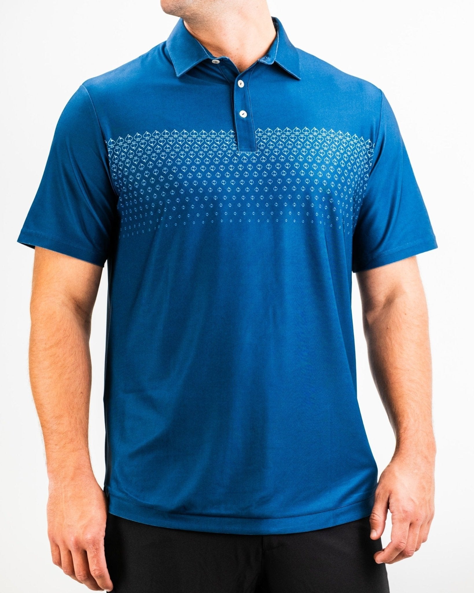 Player Preferred™ Polo - Spade Fade - Navy - S - Club Rehab