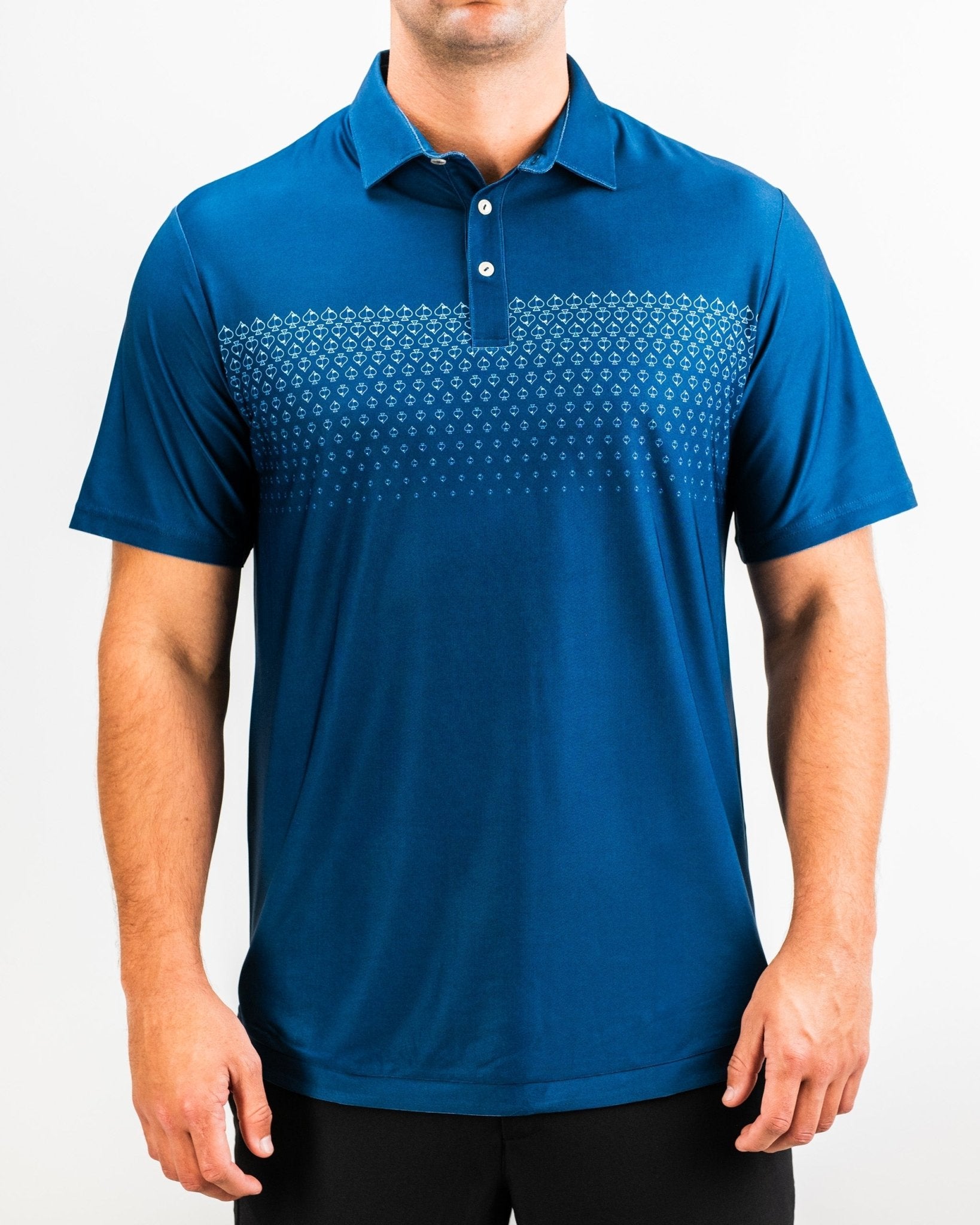 Player Preferred™ Polo - Spade Fade - Navy - S - Club Rehab