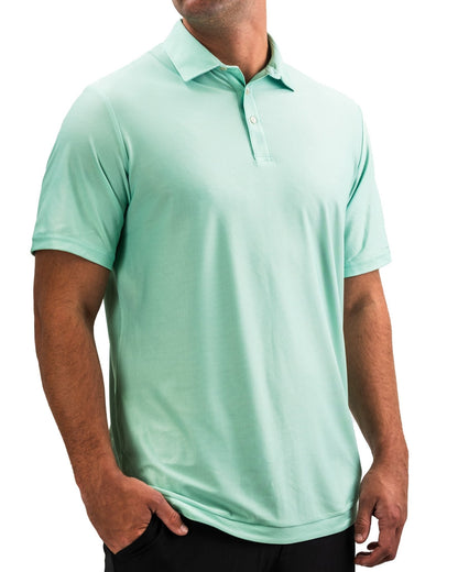 Player Preferred™ Polo - Spearmint Stripes - S - Club Rehab