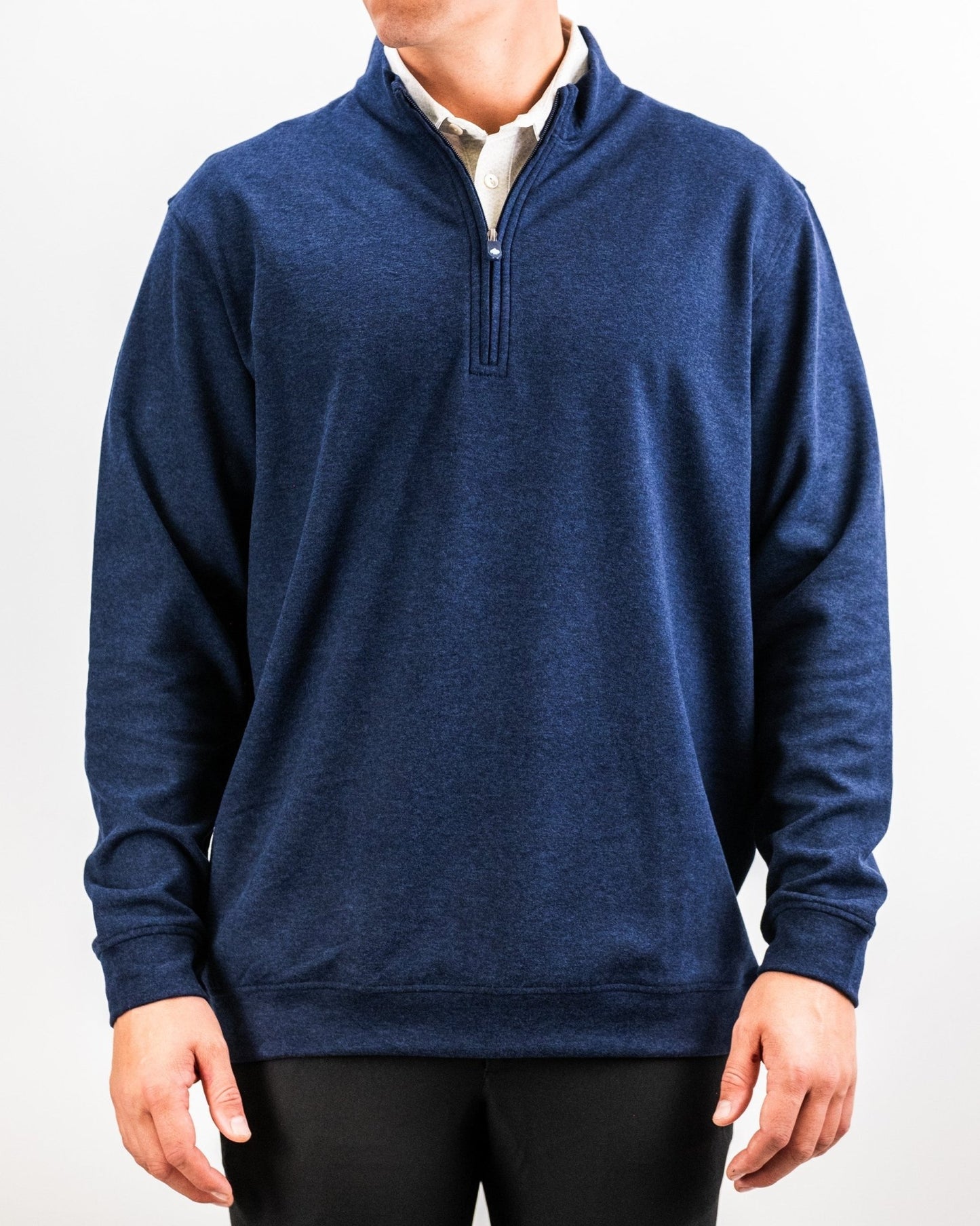Player Preferred™ Pullover - Heathered Navy - S - Club Rehab