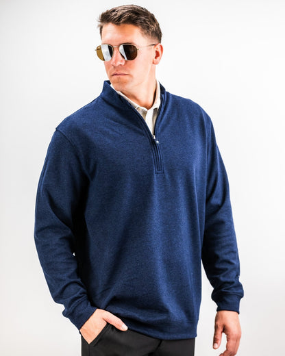 Player Preferred™ Pullover - Heathered Navy - S - Club Rehab