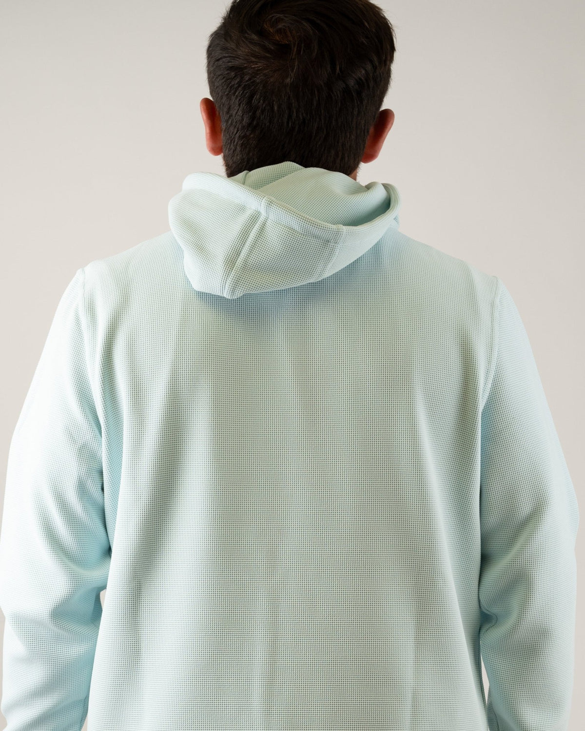 Player Preferred™ Waffle Grid Hoodie - Ice Blue - S - Club Rehab
