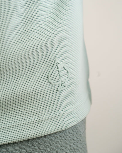 Player Preferred™ Waffle Grid Hoodie - Ice Blue - S - Club Rehab