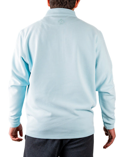 Player Preferred™ Waffle Grid Pullover - Ice Blue - S - Club Rehab