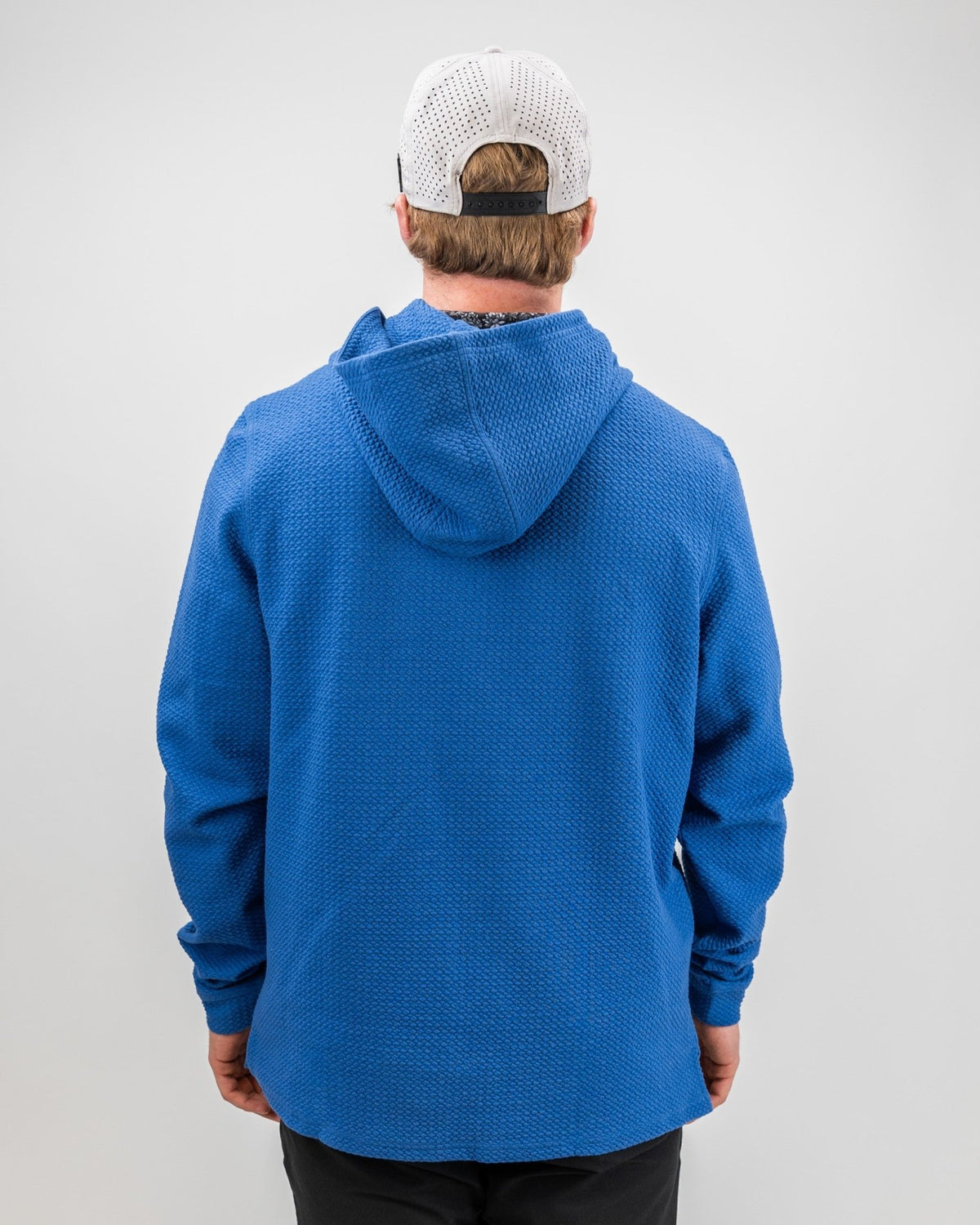 Player Preferred™ Waffle Knit Hoodie - Cobalt - S - Club Rehab
