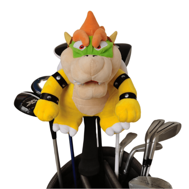Plush Character Golf Headcover - Style 14 - Yellow Fairway - Club Rehab