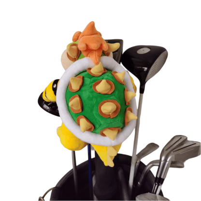 Plush Character Golf Headcover - Style 14 - Yellow Fairway - Club Rehab