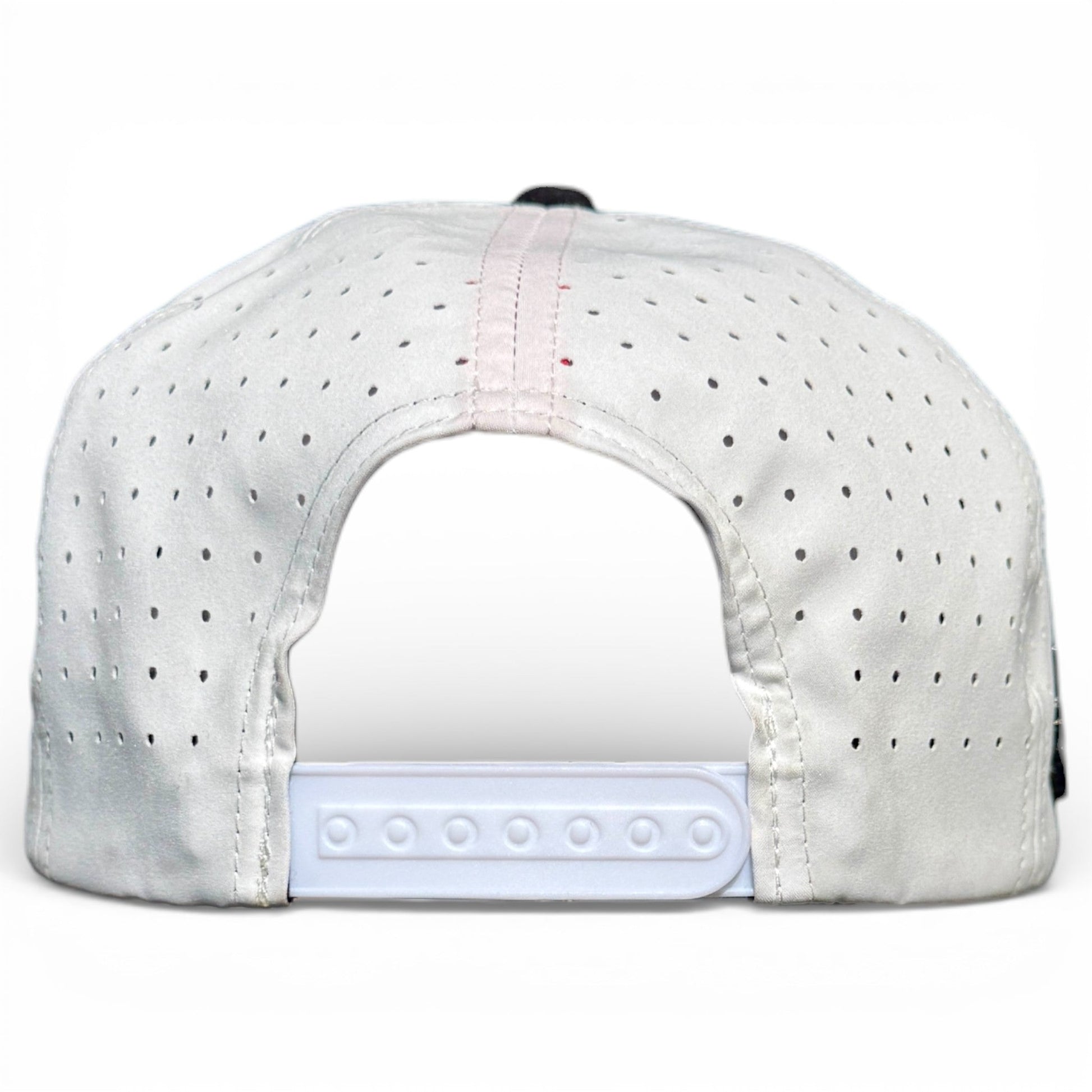 Pocket Aces Golf Hat | Snapback Cap | Built-in Magnetic Ball Marker Holder + Marker Included | Adjustable Gray & Black - Club Rehab