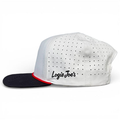 Pocket Aces Golf Hat | Snapback Cap | Built-in Magnetic Ball Marker Holder + Marker Included | Adjustable Gray & Black - Club Rehab