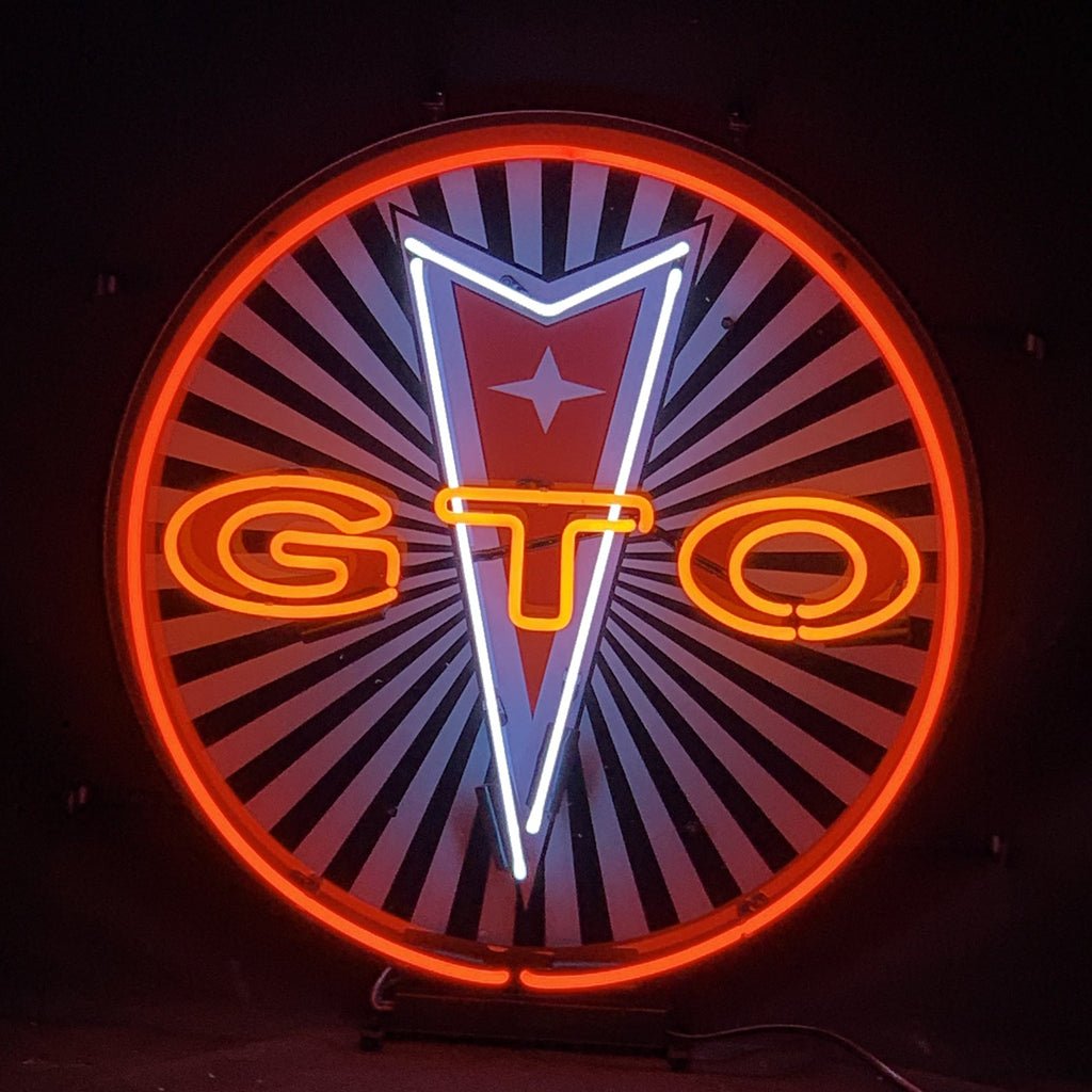 Pointiac GTO Auto Car Neon Signs - Club Rehab