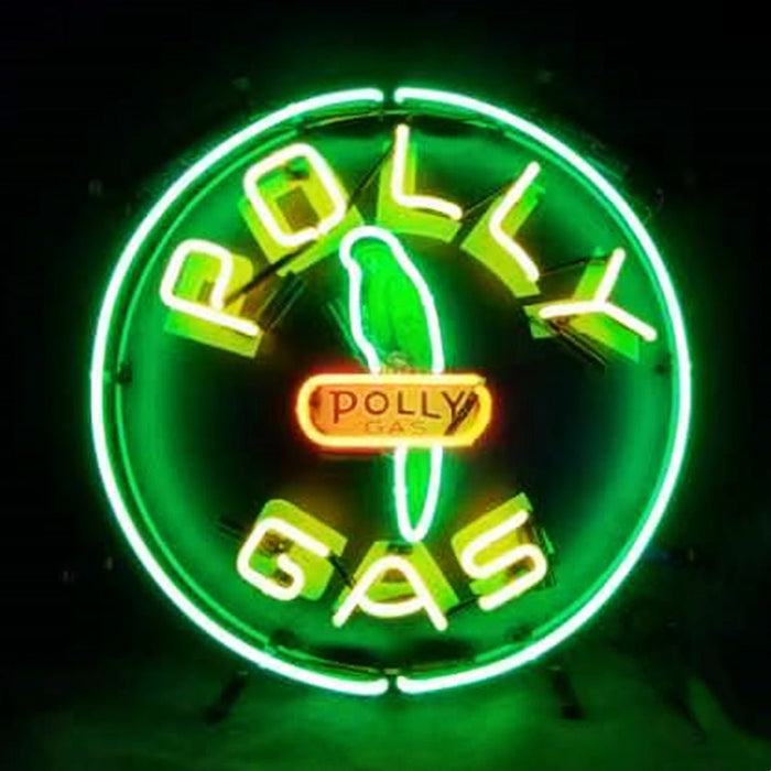 Polly Gas Parrot Neon Sign Light - Club Rehab
