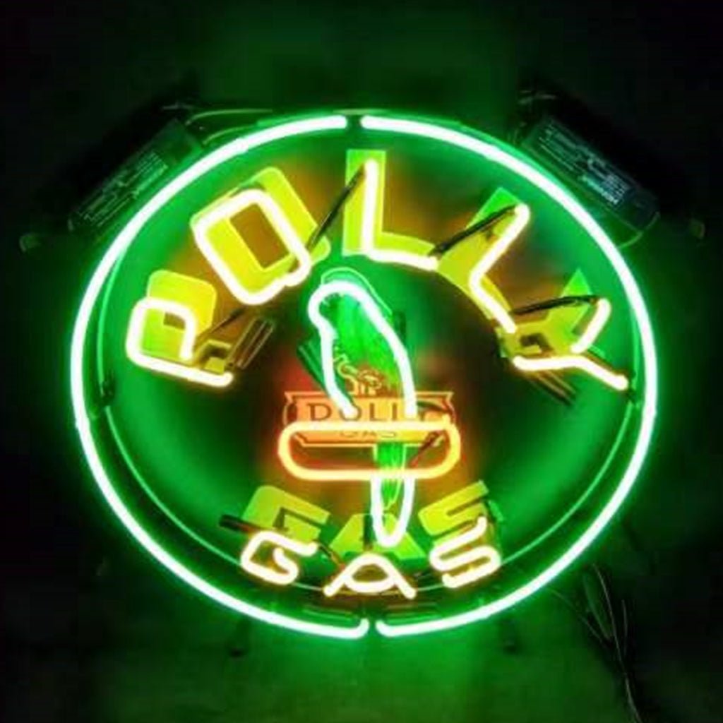 Polly Gas Parrot Neon Sign Light - Club Rehab