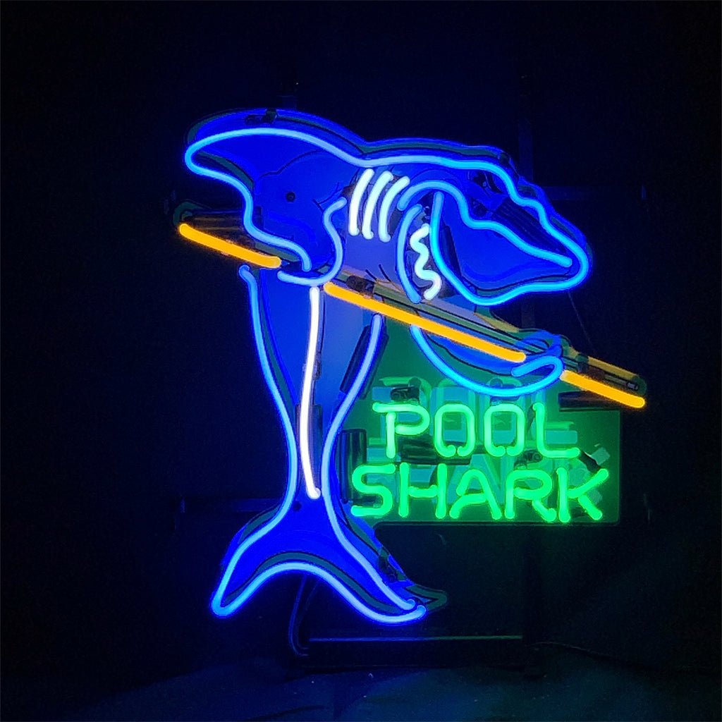 Pool Shark Neon Signs - Club Rehab