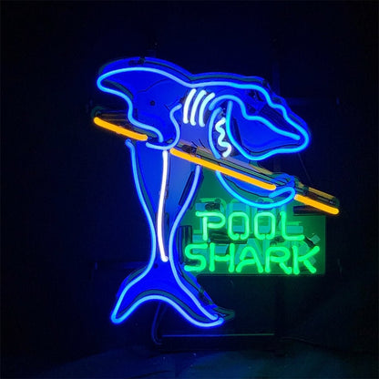 Pool Shark Neon Signs - Club Rehab