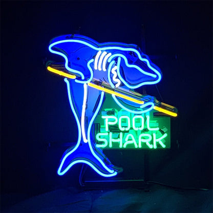 Pool Shark Neon Signs - Club Rehab