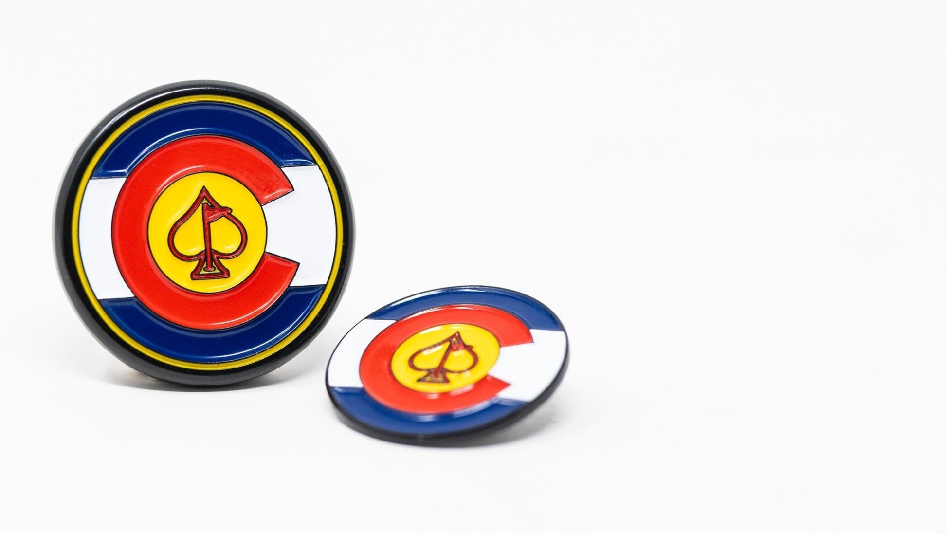 Pop Out Medallion Ball Marker - Colorado - Club Rehab
