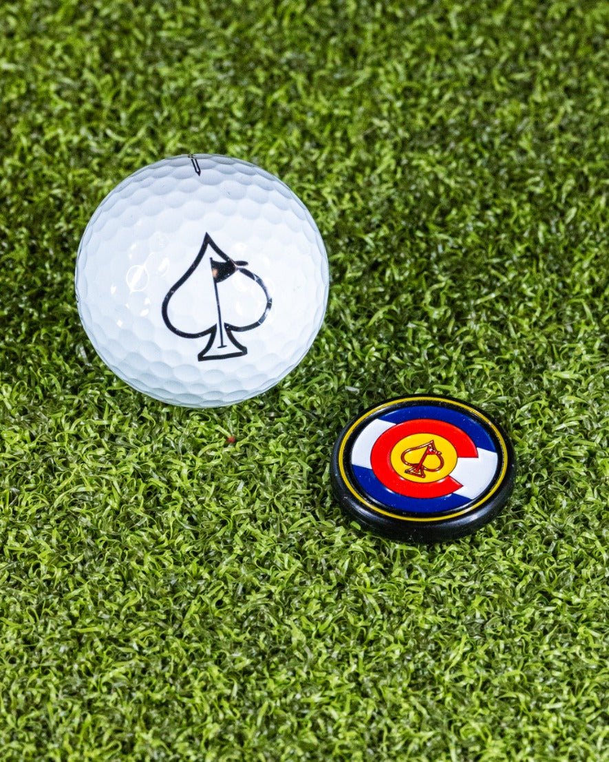 Pop Out Medallion Ball Marker - Colorado - Club Rehab