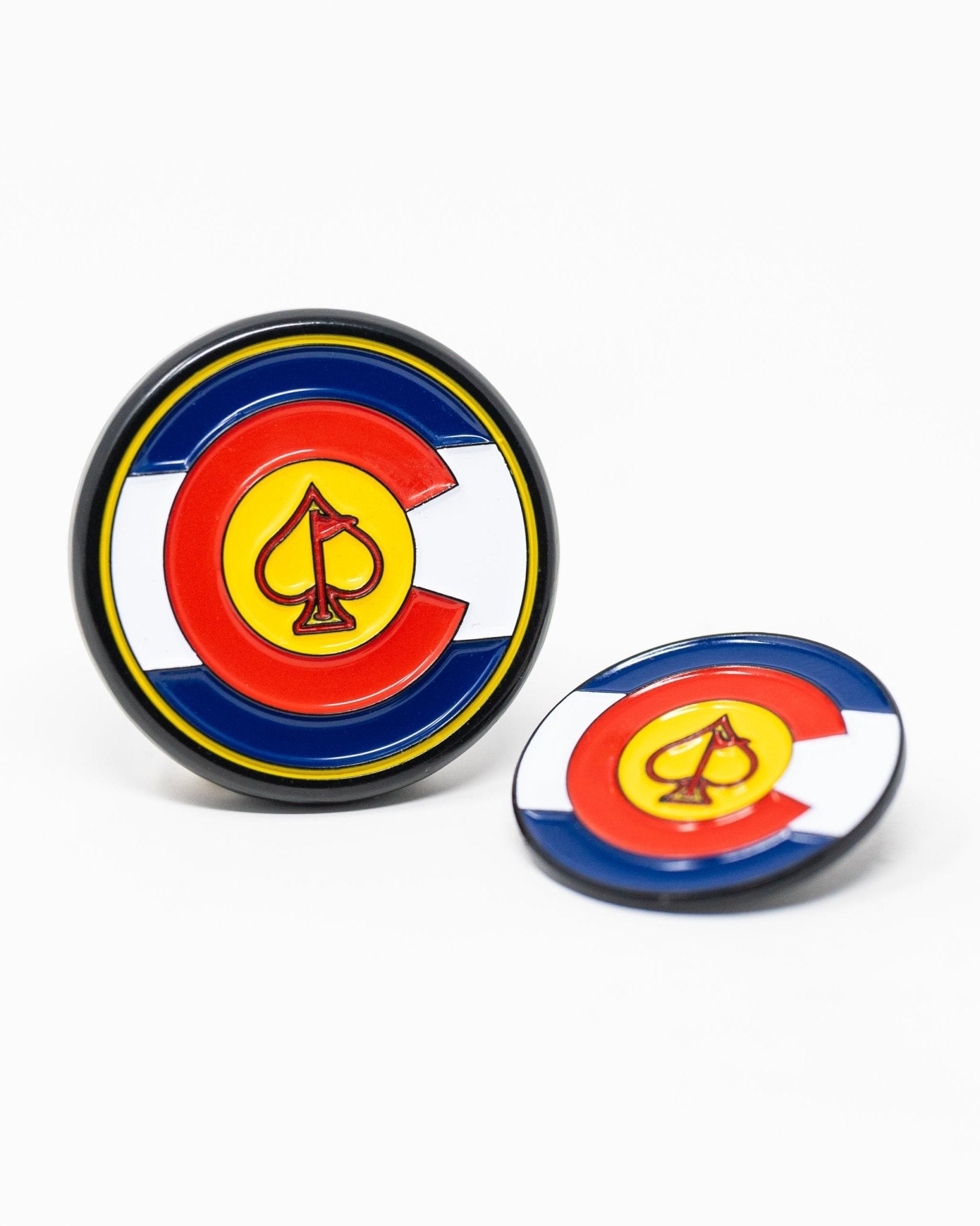 Pop Out Medallion Ball Marker - Colorado - Club Rehab