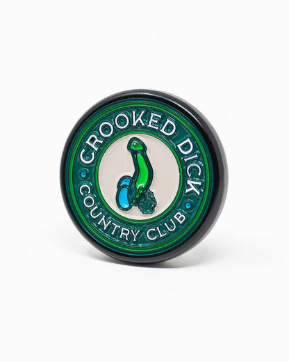 Pop Out Medallion Ball Marker - Crooked Dick - Club Rehab