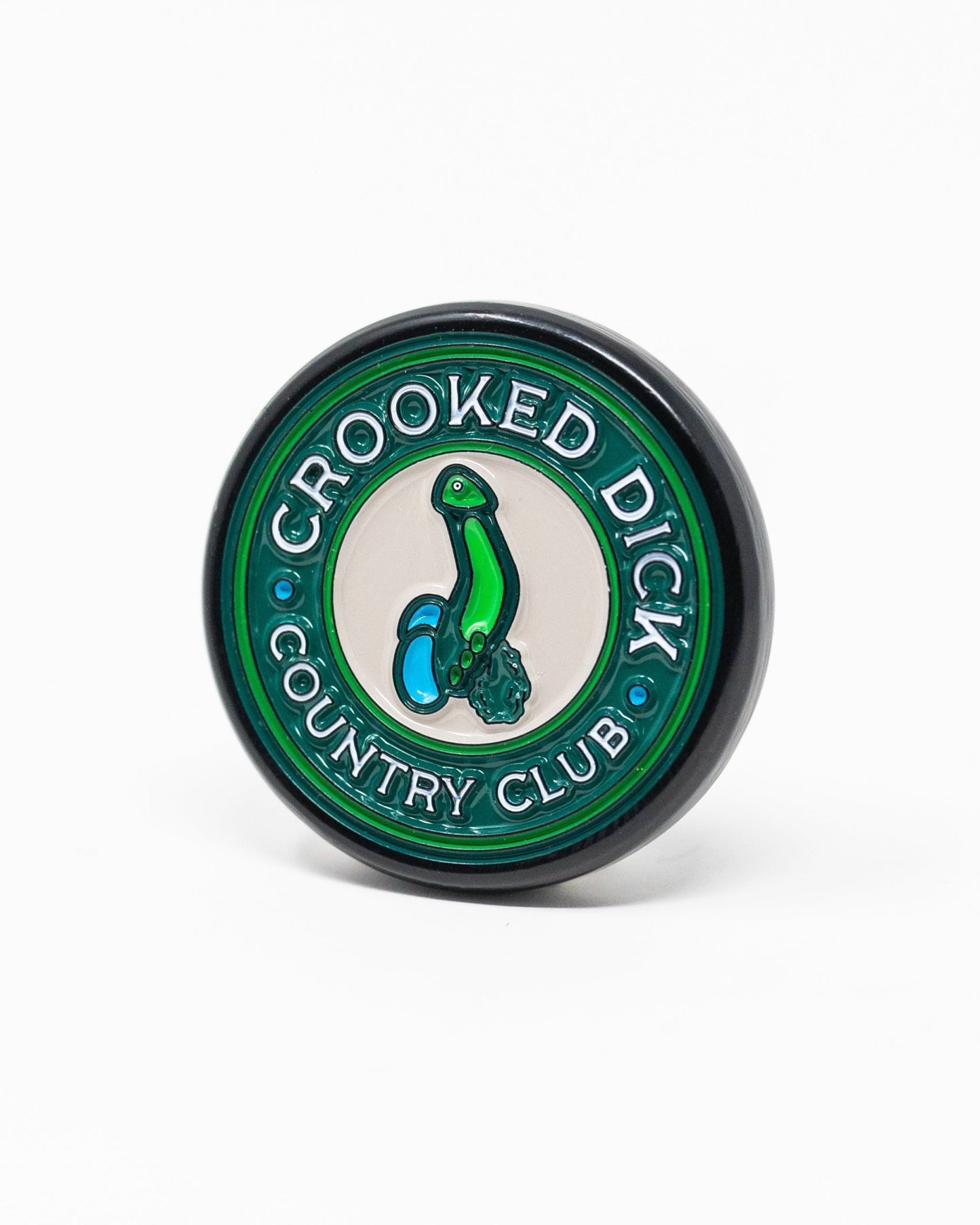 Pop Out Medallion Ball Marker - Crooked Dick - Club Rehab