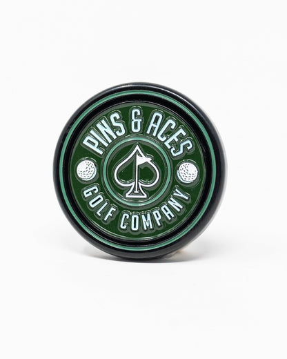 Pop Out Medallion Ball Marker - Green - Club Rehab