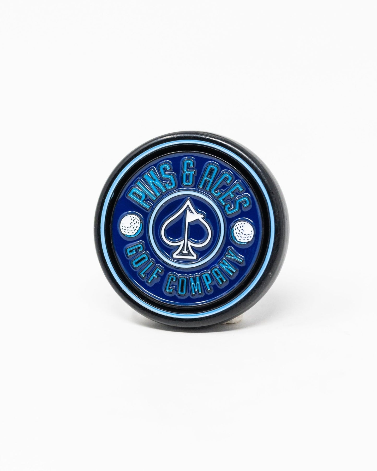 Pop Out Medallion Ball Marker - Navy - Club Rehab
