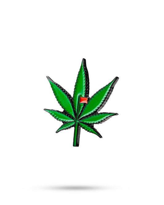 Pot Leaf Ball Marker - Club Rehab