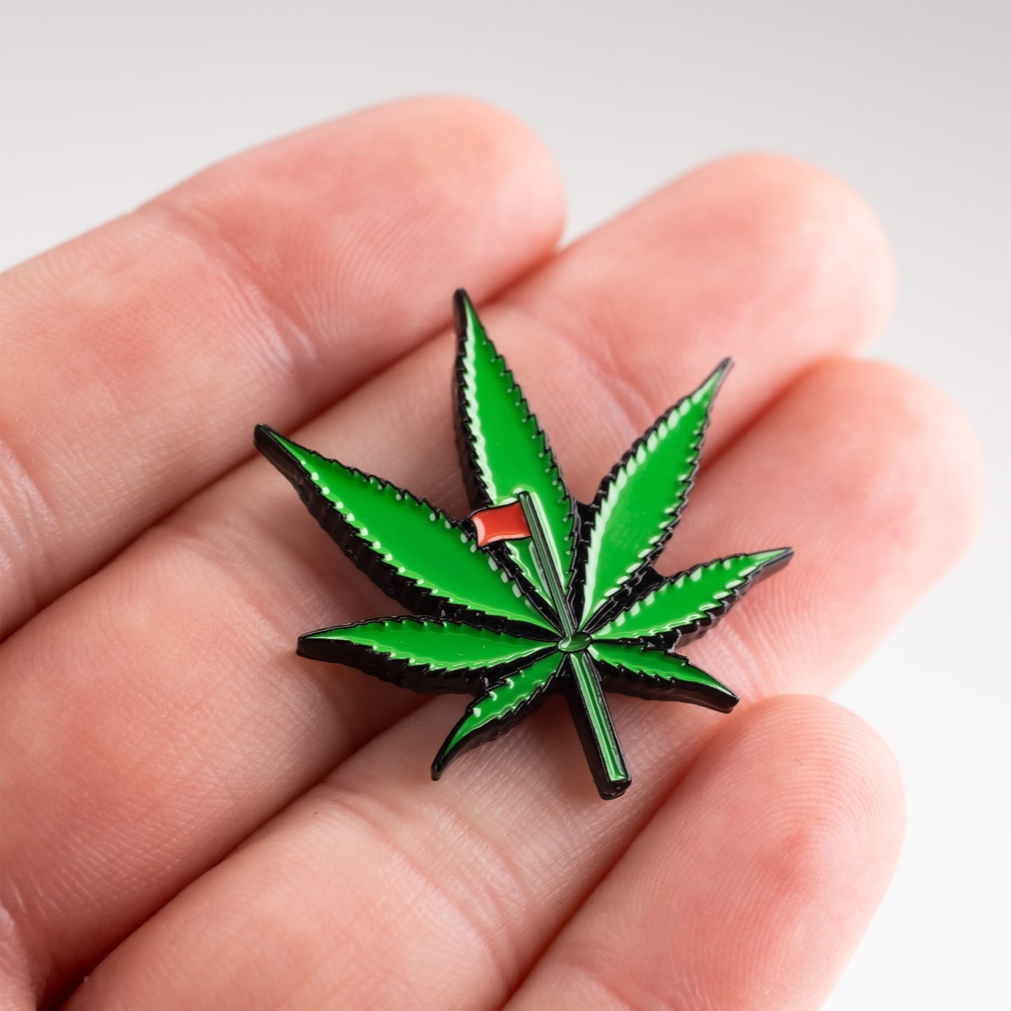 Pot Leaf Ball Marker - Club Rehab
