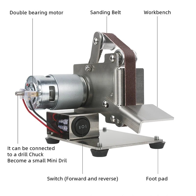 PowerWave Adjustable Speed Belt Sander, alternate product view 5