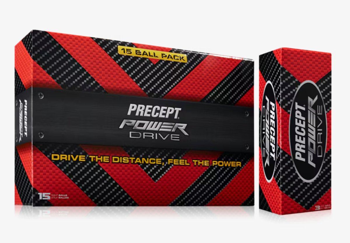 Precept Power Drive Golf Balls - 15 Pack - Club Rehab - Golf BallPrecept Power Drive Golf Balls - 15 Pack