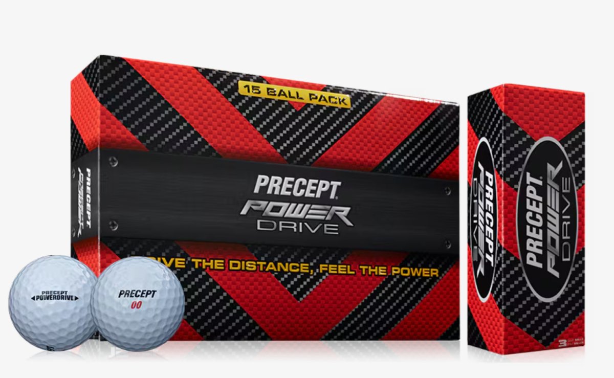 Precept Power Drive Golf Balls - 15 Pack - Club Rehab - Golf BallPrecept Power Drive Golf Balls - 15 Pack