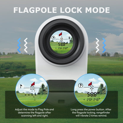 Precision Golf Rangefinder with Slope and Built - in Magnet - Club Rehab - RangefinderPrecision Golf Rangefinder with Slope and Built - in Magnet